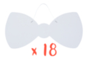 Nœuds de clown géants à décorer - Lot de 18 - Kits créatifs Carnaval - Activités manuelles et de bricolage pour Carnaval 46343 - 10doigts.fr