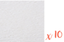 Papier crépon blanc 2 m x 50 cm - Lot de 10 feuilles - Papier crépon 06038 - 10doigts.fr