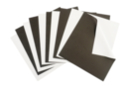 Papier origami bicolore, noir/blanc 15 x 15 cm - 100 feuilles - Papiers Origami 59689 - 10doigts.fr