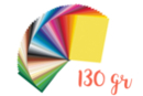 Papier léger multicolore, 25 x 35 cm - 50 feuilles - Papiers colorés - 10doigts.fr