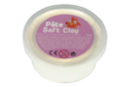 Pâte à modeler Soft Clay blanche ultra-souple - Pot de 40 gr - Pâtes à modeler qui sèchent à l'air 16490 - 10doigts.fr