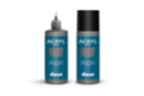 Peinture acrylique mate 80 ml - Gris foncé - Peinture acrylique mate - 10doigts.fr