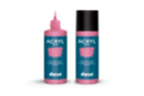 Peinture acrylique mate 80 ml - Sorbet framboise - Peinture acrylique mate - 10doigts.fr
