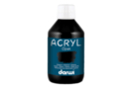 Peinture acrylique mate 250 ml - Noir - Peinture acrylique mate - 10doigts.fr
