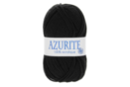 Pelote Azurite 100 % acrylique - Noir - Fils à tricoter - 10doigts.fr