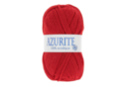 Pelote Azurite 100 % acrylique - Rouge - Tricot, Laine 01208 - 10doigts.fr