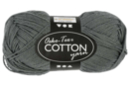 Pelote extra qualité 100% coton - gris - Tricot, Laine 44288 - 10doigts.fr