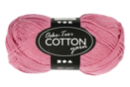 Pelote extra qualité 100% coton - rose clair - Tricot, Laine 44276 - 10doigts.fr