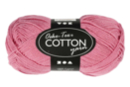 Pelote extra qualité 100% coton - rose clair - Fils à tricoter - 10doigts.fr