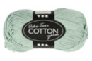 Pelote extra qualité 100% coton - vert clair - Tricot, Laine 44285 - 10doigts.fr