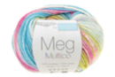 Pelote tricot multicolore- Arc en ciel - Fils à tricoter 57159 - 10doigts.fr