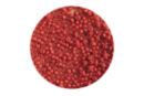 Perles de rocaille opaques 150 gr - Rouge - Perles Rocaille 11173 - 10doigts.fr