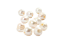 Perles d'eau douce nacrées - 10 perles  - Perles Naturelles 55209 - 10doigts.fr