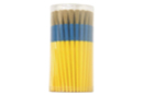 Pinceaux brosses médium ø : 1 cm - Tubo 58 pinceaux - Pinceaux brosses 08182 - 10doigts.fr