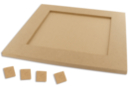 Dessous de plat carré pour Mosaïques - Plateaux en bois 08007 - 10doigts.fr