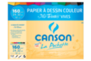 Pochette Canson Mi-Teintes - 12 Couleurs Vives assorties - Papiers colorés - 10doigts.fr