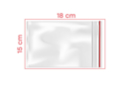 Pochettes zip 15 x 18 cm - 100 pièces - Plastique Transparent - 10doigts.fr