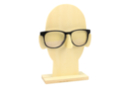 Porte-lunettes visage en bois - Kits idées cadeaux - 10doigts.fr