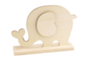 Porte-photo Éléphant en bois  - Cadres photos en bois 58552 - 10doigts.fr