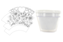 Pot de fleurs à décorer - Kits animaux et nature - 10doigts.fr