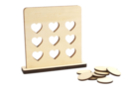 Puissance coeur en bois - Jeux et Jouets en bois 58330 - 10doigts.fr