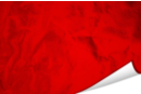 Papier métallisé rouge, verso blanc - Rouleau 70 cm x 2 m - Papier métallisé, pailleté 06111 - 10doigts.fr