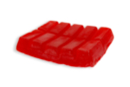 Savon rouge parfum fraise - 250 gr - Bases de savon 03985 - 10doigts.fr