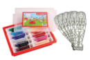 CADEAUX : Stabilo Trio pointes fines (0.7 mm) - 144 feutres + 6 sarcophages à colorier (35 cm) - Feutres pointes fines : la précision pour le dessin et l'écriture 59237 - 10doigts.fr