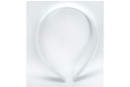 Serre-tête blanc - Lot de 10 - Bijoux de cheveux 18918 - 10doigts.fr