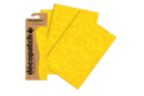 Papier Décopatch craquelures jaunes - 3 feuilles 587 - Papiers Décopatch - 10doigts.fr