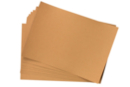 Papier Kraft naturel - Feuilles 21 x 29,7 cm (120 gr/m²) - 10 feuilles - Papiers Cadeaux - 10doigts.fr