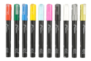 Marqueurs peinture acrylique multi-supports - 10 marqueurs - Marqueurs peinture 57484 - 10doigts.fr