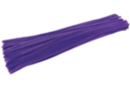 Set de 100 chenilles 30 cm x Ø 4 mm - violet - Chenilles, cure-pipe - 10doigts.fr