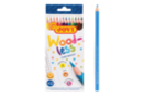 Crayons de couleur sans bois - Boite de 12 crayons - Crayons de couleur 35051 - 10doigts.fr
