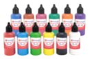 Peinture acrylique 60 ml - 12 couleurs (classiques + complémentaires) - Peinture acrylique 10 doigts 55516 - 10doigts.fr