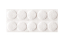 Set de 2 x 10 pastilles velcro adhésives Ø 2 cm - Colles tissu 44734 - 10doigts.fr