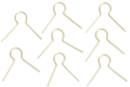 Attaches dorées à piquer 3 cm - Lot de 20 - Clous et épingles - 10doigts.fr