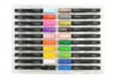 Marqueurs peinture acrylique multi-supports - 20 marqueurs  - Marqueurs peinture 57485 - 10doigts.fr