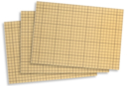 Cartes fortes double-face adhésives - 20 x 30 cm - Lot de 3 cartes - Sable coloré 16467 - 10doigts.fr