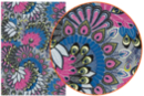 Papier Décopatch Rosaces - 3 feuilles  N°538 - Papiers Décopatch 37020 - 10doigts.fr