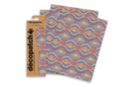 Papier Décopatch Psyché - 3 feuilles N°800 - Papiers Décopatch 44407 - 10doigts.fr