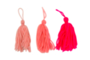 Grands pompons, camaïeu rose - 3 pièces - Pompons - 10doigts.fr