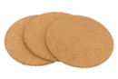 Disques en liège 19.5 cm - 3 pièces - Supports en Liège - 10doigts.fr
