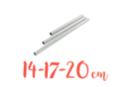Tubes carillons, grand modèle : 14, 17 et 20 cm - 3 pièces - Grelots et clochettes 02082 - 10doigts.fr