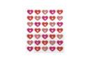 Stickers coeur avec strass - 35 stickers - Stickers Fantaisies 57368 - 10doigts.fr