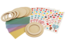 Kit photophores fête des parents - 1 kit (4 pcs) - Kits fête des parents 58058 - 10doigts.fr