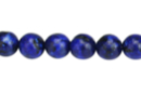 Perles Lapis Lazuli - 48 perles - Pierres Naturelles - 10doigts.fr