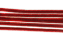 Chenilles rouge - Lot de 50 - Chenilles, cure-pipe 35128 - 10doigts.fr