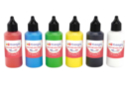 Peinture acrylique 60 ml - 6 couleurs classiques  - Peinture acrylique 10doigts - 10doigts.fr