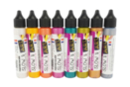 Stylo peinture 3D nacrée 30 ml - 8 couleurs nacrées - Peinture à relief 57139 - 10doigts.fr